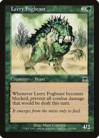 Leery Fogbeast [Onslaught] | Rook's Games and More