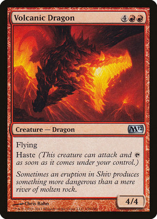 Volcanic Dragon [Magic 2012] | Rook's Games and More