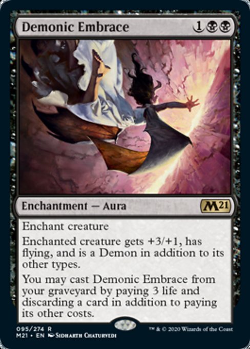 Demonic Embrace [Core Set 2021] | Rook's Games and More