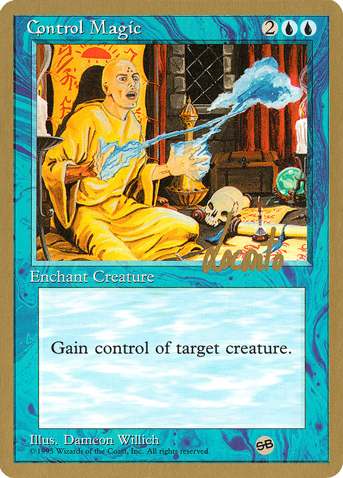Control Magic (Michael Loconto) (SB) [Pro Tour Collector Set] | Rook's Games and More