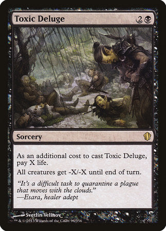 Toxic Deluge [Commander 2013] | Rook's Games and More