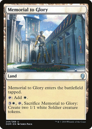 Memorial to Glory [Dominaria] | Rook's Games and More