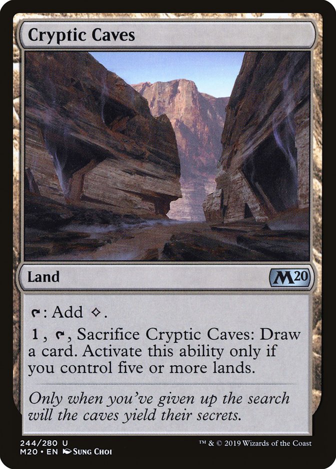 Cryptic Caves [Core Set 2020] | Rook's Games and More
