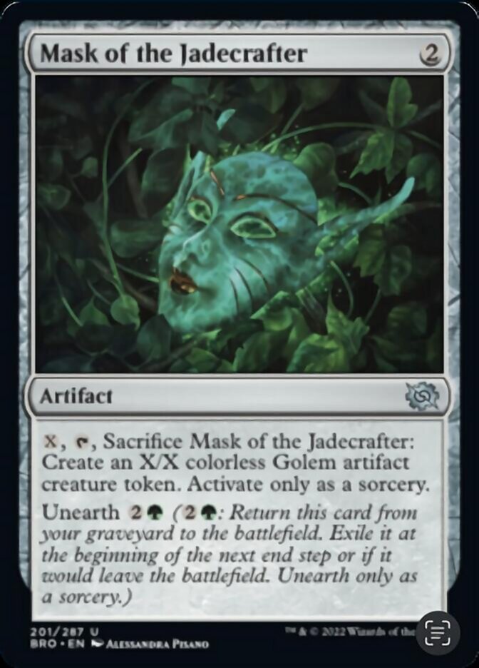 Mask of the Jadecrafter [The Brothers' War] | Rook's Games and More