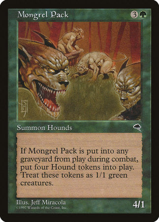 Mongrel Pack [Tempest] | Rook's Games and More