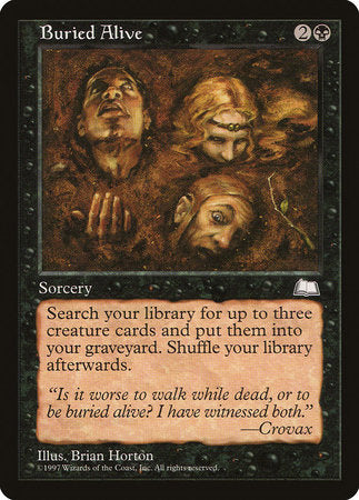 Buried Alive [Weatherlight] | Rook's Games and More