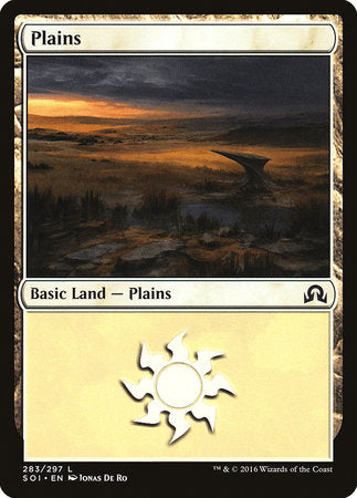 Plains (283) [Shadows over Innistrad] | Rook's Games and More