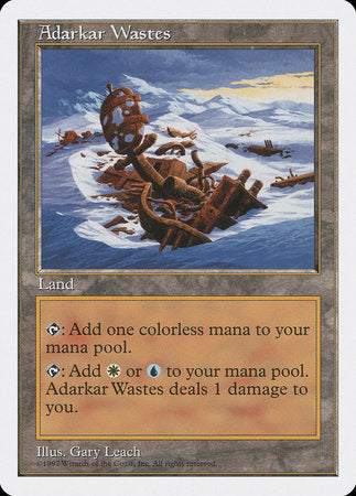 Adarkar Wastes [Fifth Edition] | Rook's Games and More