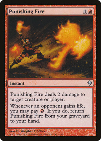 Punishing Fire [Zendikar] | Rook's Games and More