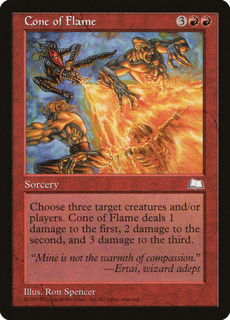 Cone of Flame [Weatherlight] | Rook's Games and More