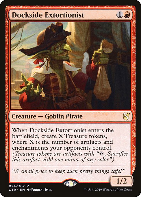 Dockside Extortionist [Commander 2019] | Rook's Games and More
