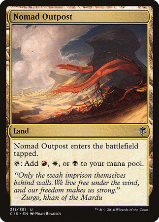 Nomad Outpost [Commander 2016] | Rook's Games and More