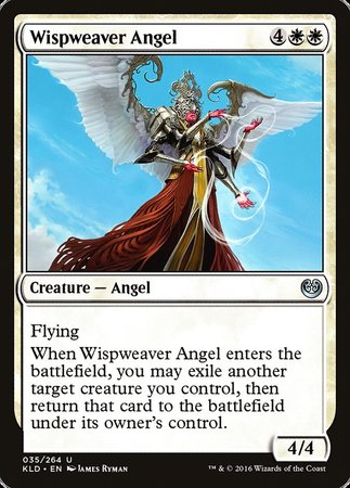 Wispweaver Angel [Kaladesh] | Rook's Games and More