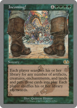 Incoming! [Unglued] | Rook's Games and More