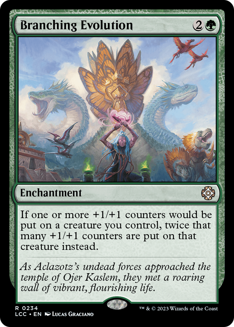 Branching Evolution [The Lost Caverns of Ixalan Commander] | Rook's Games and More