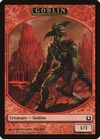 Goblin Token [Return to Ravnica Tokens] | Rook's Games and More