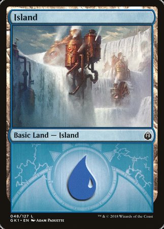 Island (48) [GRN Guild Kit] | Rook's Games and More