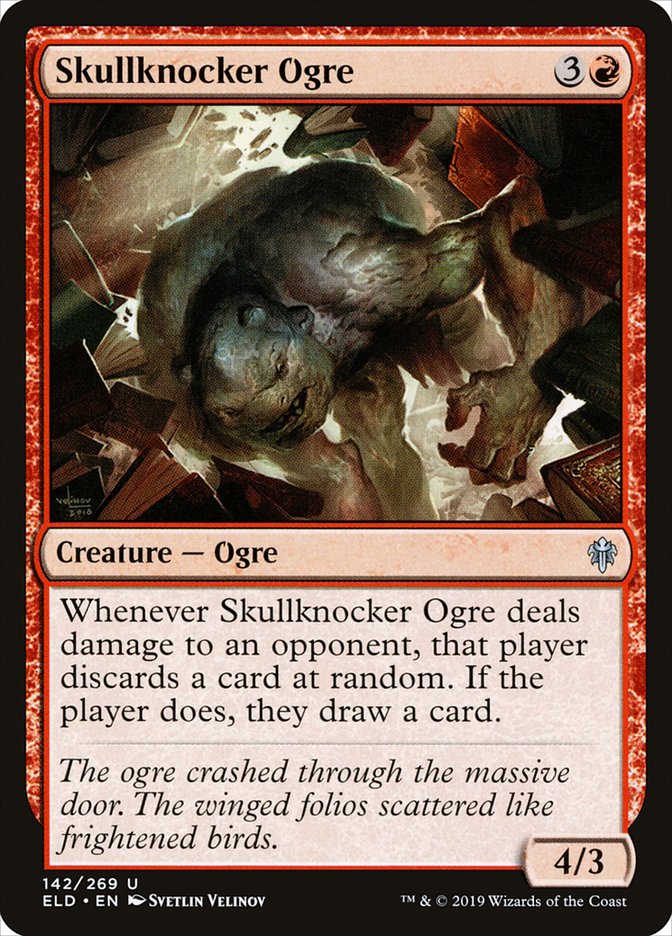 Skullknocker Ogre [Throne of Eldraine] | Rook's Games and More