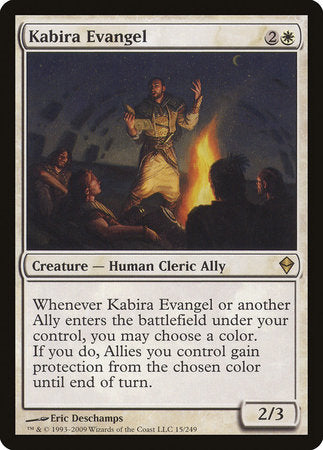 Kabira Evangel [Zendikar] | Rook's Games and More