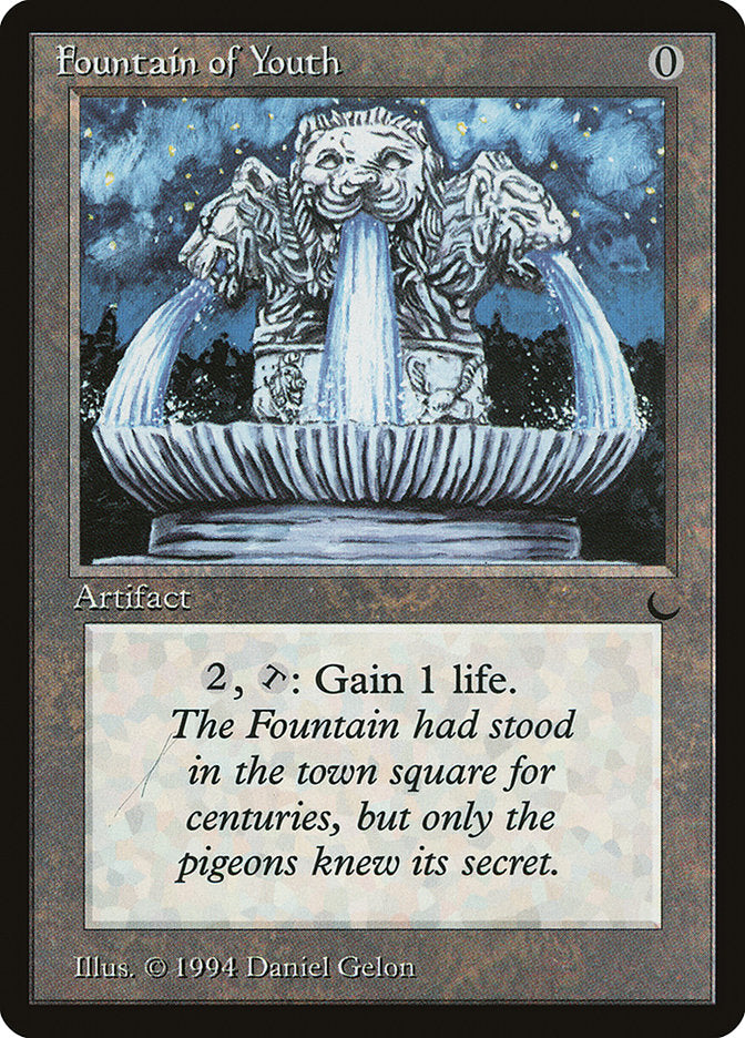 Fountain of Youth (Misprinted) [The Dark] | Rook's Games and More