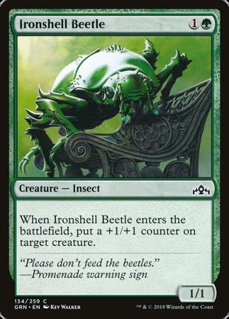 Ironshell Beetle [Guilds of Ravnica] | Rook's Games and More