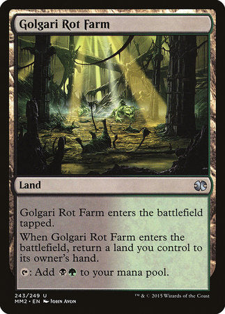 Golgari Rot Farm [Modern Masters 2015] | Rook's Games and More