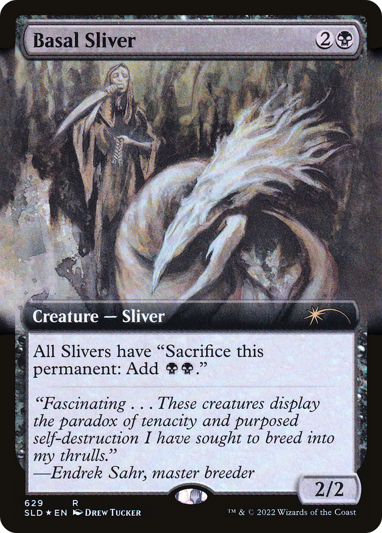 Basal Sliver (Extended Art) [Secret Lair Drop Promos] | Rook's Games and More