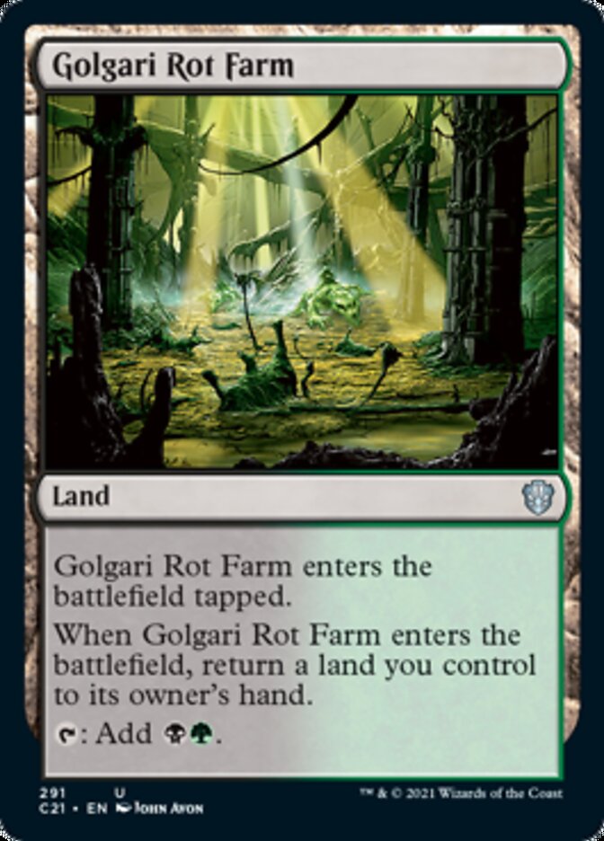 Golgari Rot Farm [Commander 2021] | Rook's Games and More
