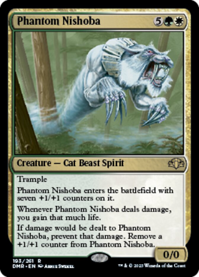 Phantom Nishoba [Dominaria Remastered] | Rook's Games and More