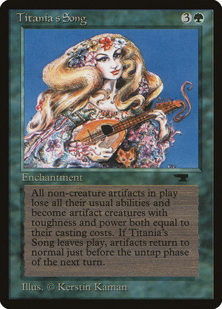 Titania's Song [Antiquities] | Rook's Games and More