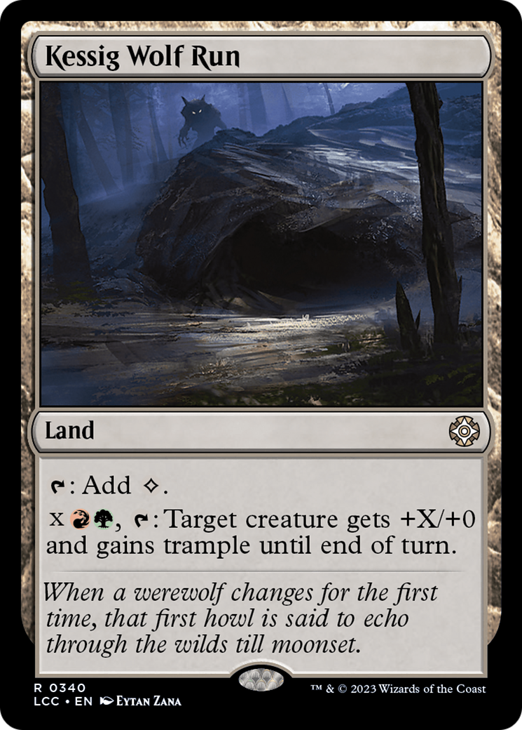 Kessig Wolf Run [The Lost Caverns of Ixalan Commander] | Rook's Games and More