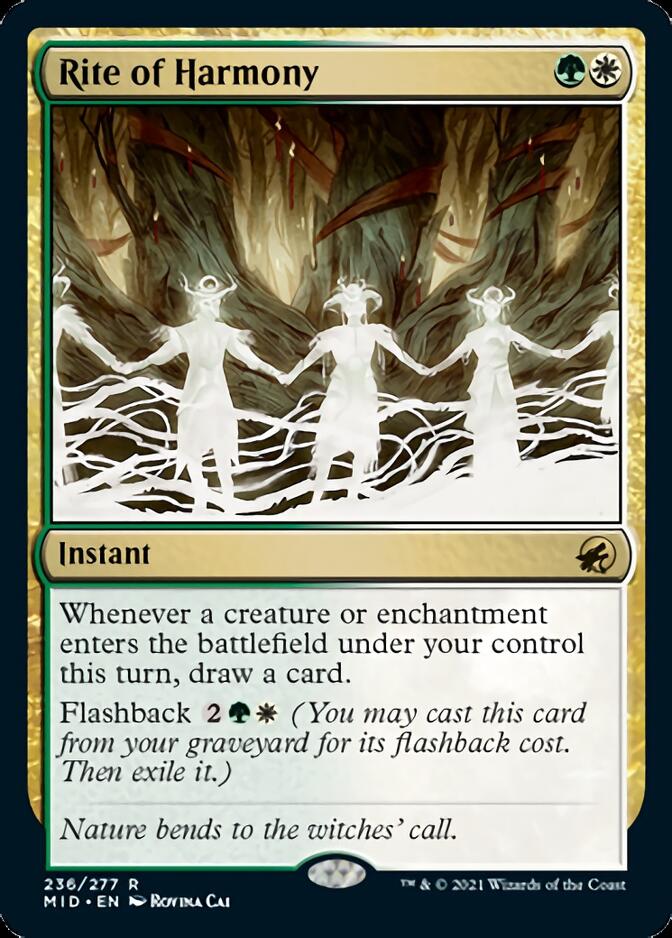Rite of Harmony [Innistrad: Midnight Hunt] | Rook's Games and More