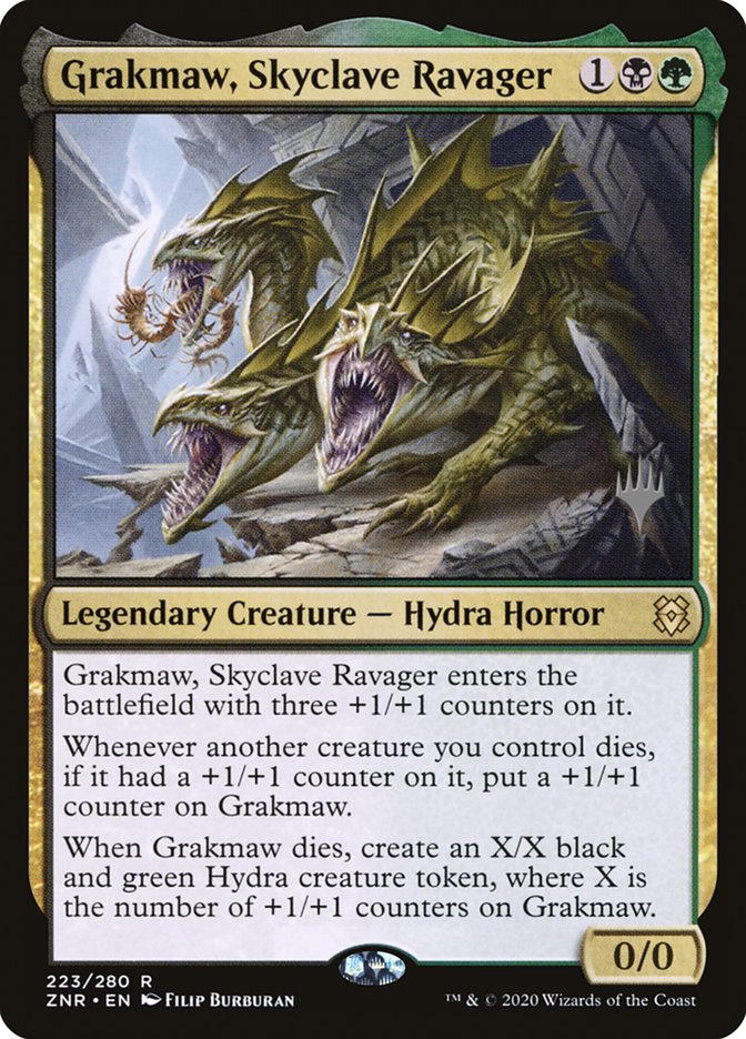 Grakmaw, Skyclave Ravager (Promo Pack) [Zendikar Rising Promos] | Rook's Games and More