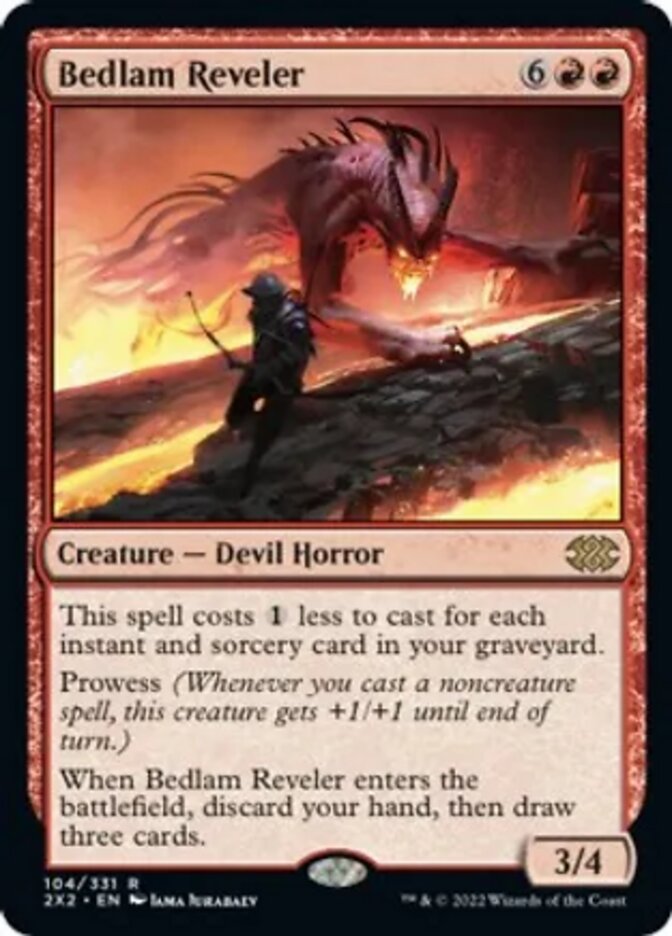 Bedlam Reveler [Double Masters 2022] | Rook's Games and More