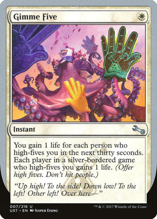 Gimme Five [Unstable] | Rook's Games and More