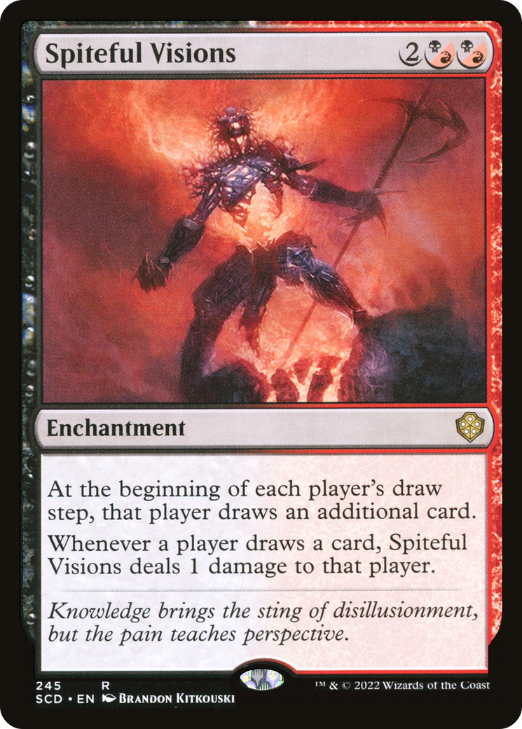 Spiteful Visions [Starter Commander Decks] | Rook's Games and More