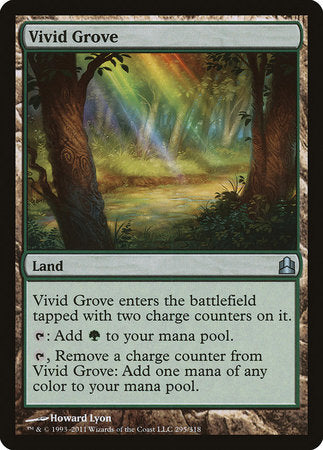 Vivid Grove [Commander 2011] | Rook's Games and More