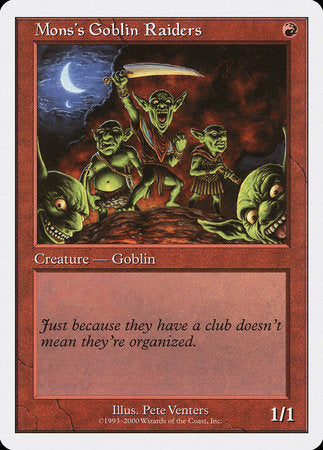 Mons's Goblin Raiders [Starter 2000] | Rook's Games and More