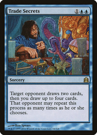Trade Secrets [Commander 2011] | Rook's Games and More