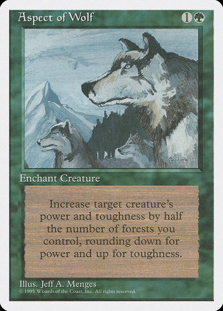 Aspect of Wolf [Fourth Edition] | Rook's Games and More