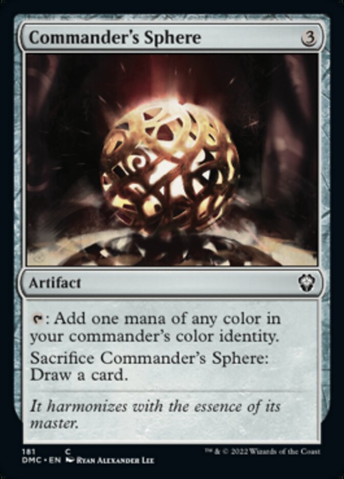 Commander's Sphere [Dominaria United Commander] | Rook's Games and More