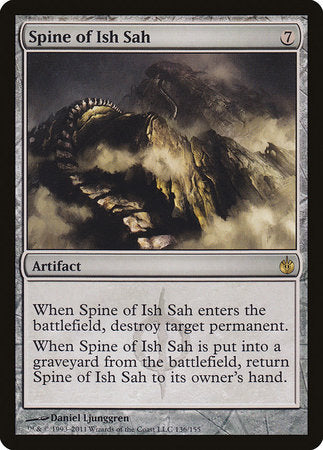 Spine of Ish Sah [Mirrodin Besieged] | Rook's Games and More