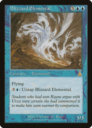 Blizzard Elemental [Urza's Destiny] | Rook's Games and More