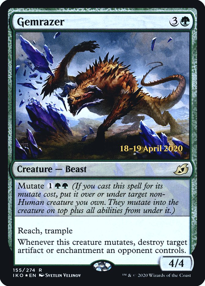 Gemrazer  [Ikoria: Lair of Behemoths Prerelease Promos] | Rook's Games and More