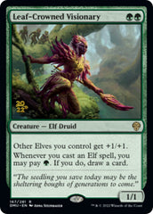 Leaf-Crowned Visionary [Dominaria United Prerelease Promos]