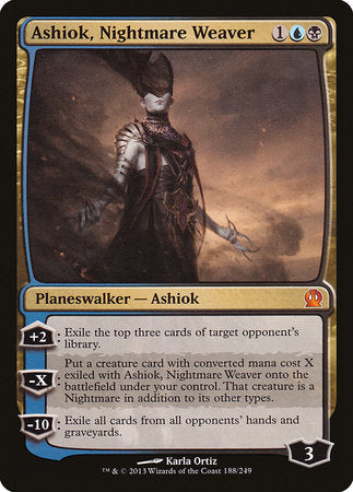 Ashiok, Nightmare Weaver [Theros] | Rook's Games and More