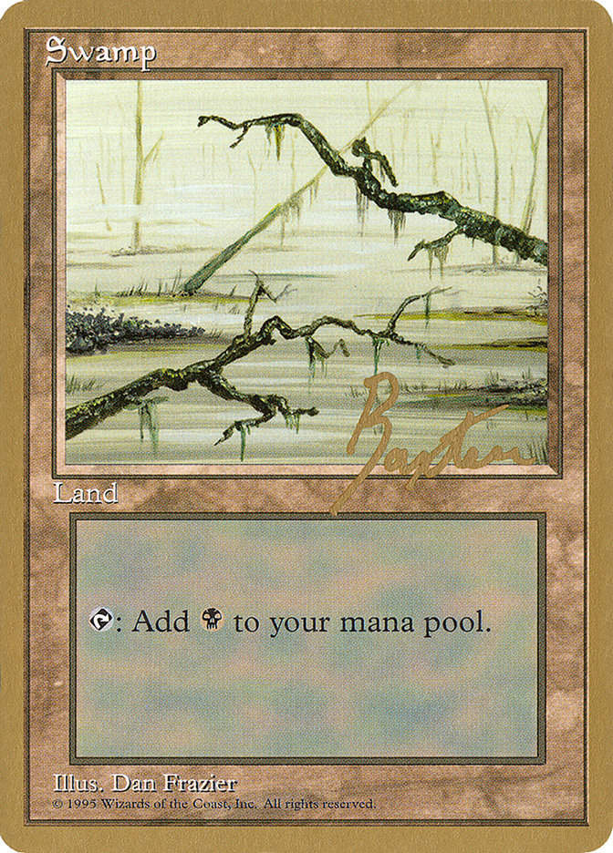 Swamp (gb371) (George Baxter) [Pro Tour Collector Set] | Rook's Games and More