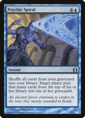 Psychic Spiral [Return to Ravnica] | Rook's Games and More