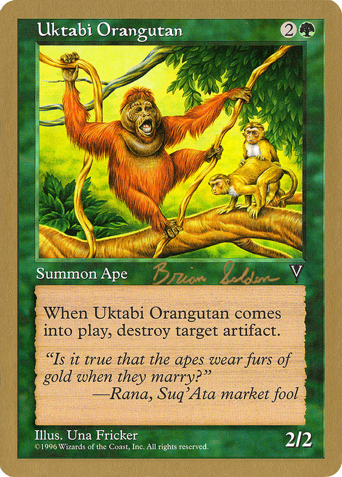 Uktabi Orangutan (Brian Selden) [World Championship Decks 1998] | Rook's Games and More