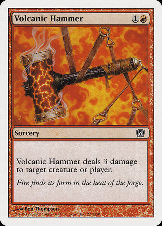 Volcanic Hammer [Eighth Edition] | Rook's Games and More